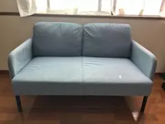 格安❗️IKEA ライトブルー 2人掛けソファ