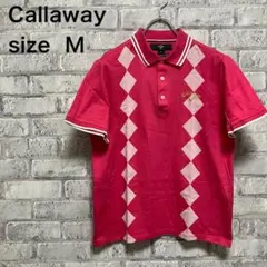 人気【Callaway】 キャロウェイ ゴルフウェア ウェア ポロシャツ 美品