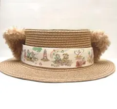 ダッフィー＆フレンズ　サニーファン　麦わら帽子　カンカン帽　ハット