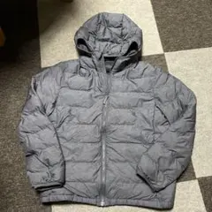 UNIQLO ダウンジャケット 150cm ダークグレー 男女兼用