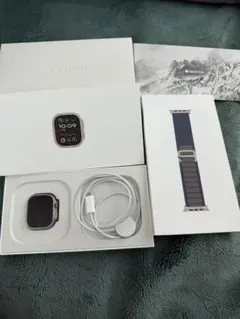 Apple Watch Ultra 2ナチュラルチタン49mm