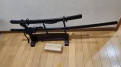 美品】武蔵拵 二十四代 藤原兼房作 居合刀 模擬刀 フランクリンミント