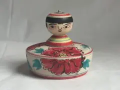 こけし 柿澤 玉小箱 伝統工芸 帽子 コケシ 柿澤是伸 漆 工芸品 お土産