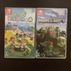 あつまれ どうぶつの森 Minecraft Switch ソフト2本セット