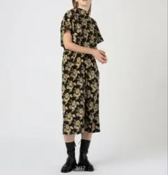 美品　NO.6 トゥモローランド　レーヨンンシルク ボタニカルワンピースのサムネイル