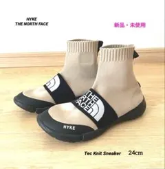 【新品未使用】HYKE×THE NORTH FACE ニットスニーカー 24cm