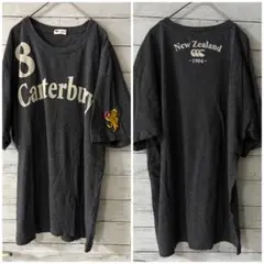 【専用です】カンタベリー ライオン No.8 ロゴプリントTシャツ 古着屋購入のサムネイル