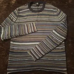 PAUL SMITH ストライプ 長袖セーター ボーダー　ストライプニット/
