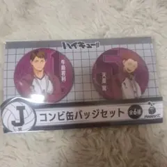 ハイキュー!! コンビ缶バッジセット 牛島 天童
