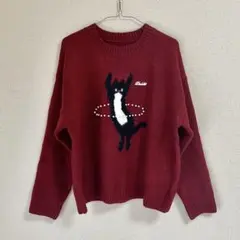 【値下げ中】DIDDI MODA キャット ニット セーター 猫 韓国