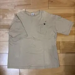 HABU BOX ワンポイント刺繍(ソーキそば)ポケ付きビッグT XLサイズ