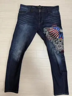 PHILIPP PLEIN デニムパンツ AIR FORCE PLEINのサムネイル