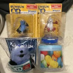 Happyくじ「パペットスンスン」 A賞おしゃべりフィギュア ・B賞・C賞セット