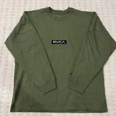 RVCA オリーブグリーン 長袖カットソーのサムネイル
