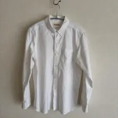 ビームスボーイボタンダウン白シャツ