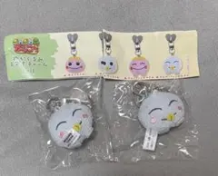 ざわざわ森のがんこちゃん　ぬいぐるみスマホチャーム⭐︎がんぺーちゃんおやすみ⭐︎✖️2