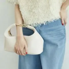 新品未使用✨ ROPE' PICNIC クラッチバッグ 2WAY ホワイト 白