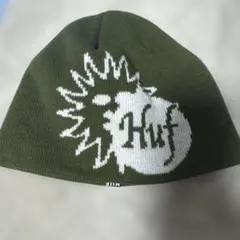 HUF ニット帽・ビーニー オリーブグリーン