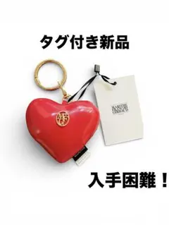マリテフランソワジルボー キーホルダー ハート キーリング レッド　韓国