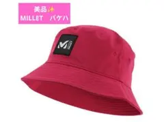 美品　MILLETBOB ミレーボブ バケットハット　ピンク　Mのサムネイル