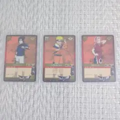 NARUTOカード 巻ノ壱3枚 うずまきナルト うちはサスケ 春野サクラ 美品