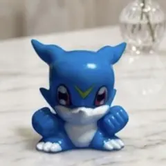 【当時物】デジモンアドベンチャー　ブイモン 指人形 ソフビ フィギュア レトロ