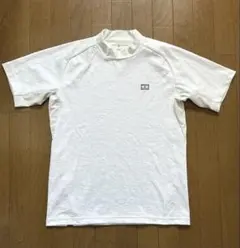 2*a様 トミーヒルフィガーゴルフ織り込み模様モックネック半袖シャツ L