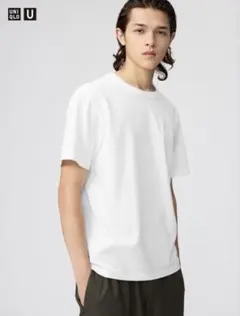UNIQLO U クルーネックTシャツ ホワイト　Mサイズのサムネイル