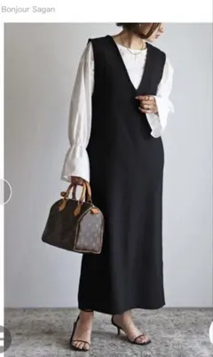 BONJOUR SAGANのノースリーブワンピース