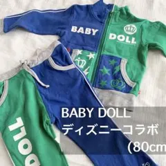 BABY DOLL ディズニーデザイン セットアップ80cm