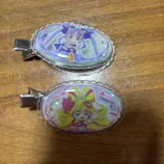 プリキュア ヘアクリップ　アミューズメント　２個セット