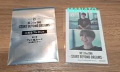 BE:FIRST 映画入場特典 フォト風カード MANATO