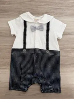 プティマイン 半袖おめかしカバーオール