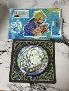 サカモトデイズ 朝倉シン バースデイアクリルスタンド 缶バッジセット 2025