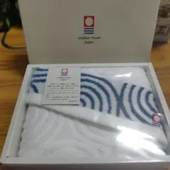 今治タオル 波模様 フェイスタオル ギフトボックス入り