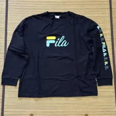 FILA 長袖 ロンT ブラック