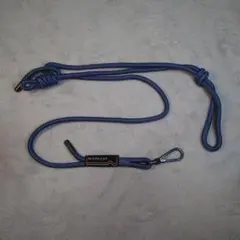 【MAGEASY】携帯ストラップ　長さ調節可能 幅6mm　リバーサイドブルー