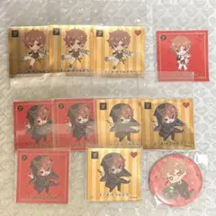 ツイステ スクエアステッカー ミニキャラ缶バッジ エース まとめ売り