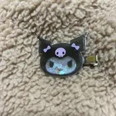 サンリオ クロミ 前髪クリップ ホログラム シャカシャカ