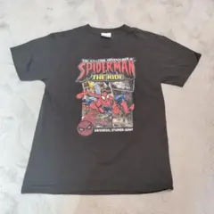 スパイダーマン Tシャツ ユニバーサル・スタジオ・ジャパン　メンズSサイズ