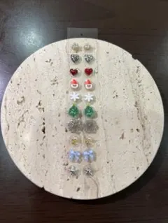 20粒セット　耳ツボジュエリー　かわいい クリスマス ステンレス製　人気☆