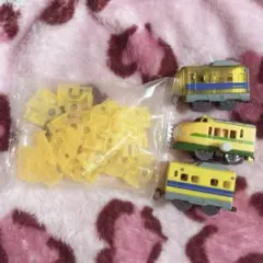 カプセルプラレール ドクターイエロー ガチャガチャ 3種セット 先頭車 匿名配送