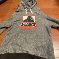 X-LARGE グレー フーディー X-LARGEゴーストバスターズコラボ