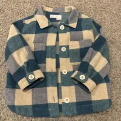 美品ZARA 110サイズ　4歳　5歳　春ジャケット　シャツ