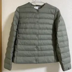 値下不可　パフテックコンパクトジャケット　オリーブグリーン　Lサイズ