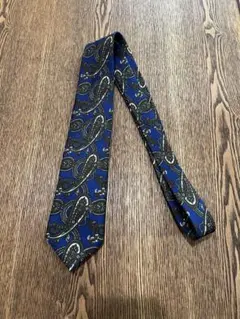 RRL INDIGO CALICO DISCHARGE PRINT TIE - メルカリ