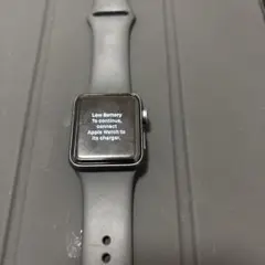 Apple Watch series 3 38mm グレイ 充電器・バンド付き