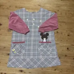 保育士　エプロン　くまの学校　ジャッキー　学研　スモッグ