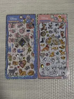 【正規品】プチドロップステッカー　ディズニークラシック2枚セット