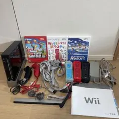 任天堂　Wii本体、リモコン、ゲームソフト付き